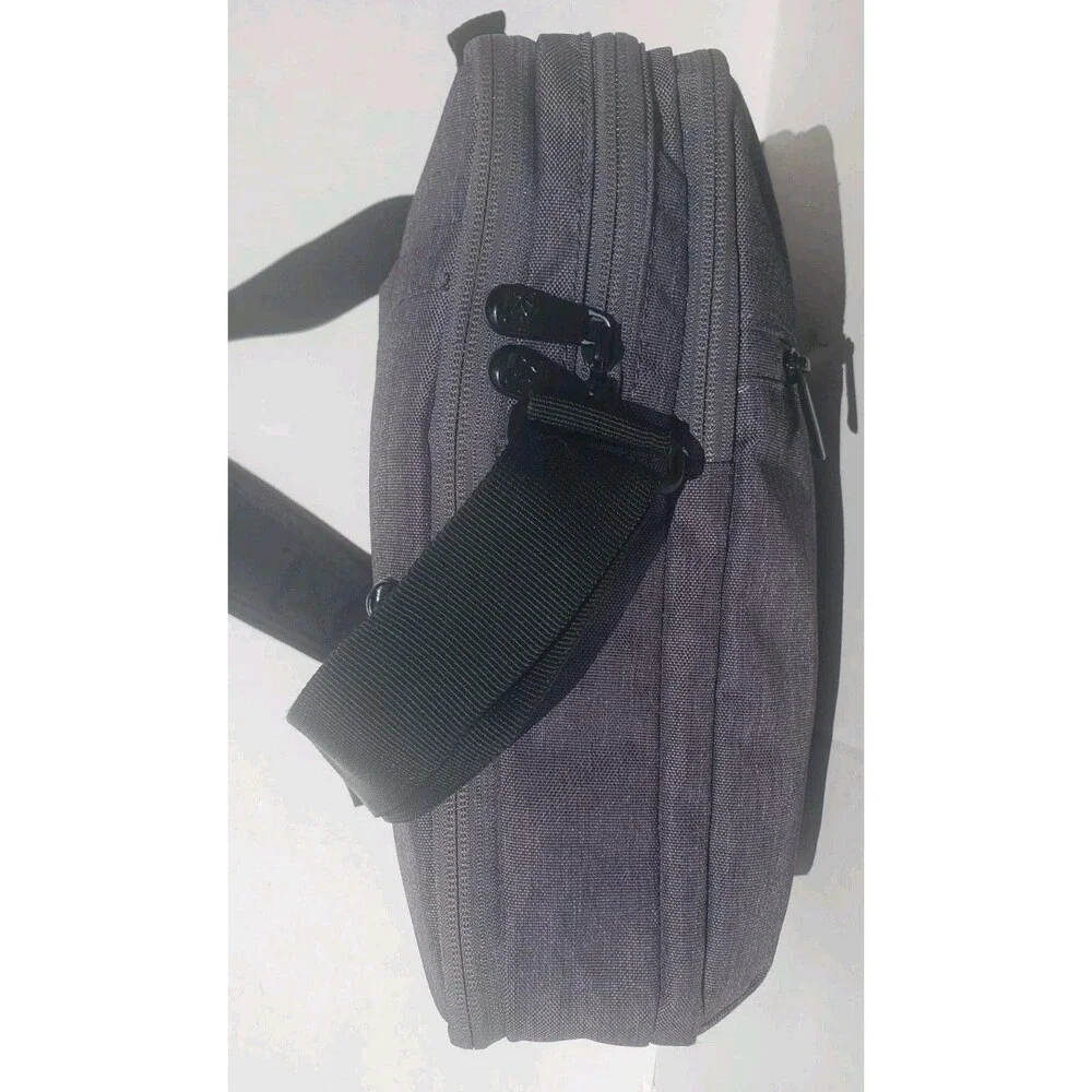 Rick Steves Europe Copenhagen Crossbody Bag Gray Travel Shoulder Messenger Carry